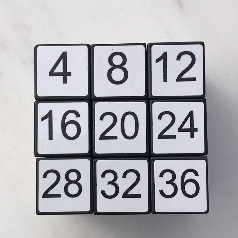 Time Table Cube/Personalized Teaser Cube/Educational Cube/Teaching Block/Mental Challenge Cube