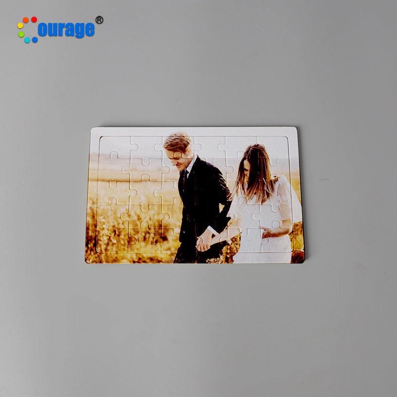 Personalized Wooden Interlocking Picture, Range of Sizes Available, Perfect Gift for any Occasion, 12,30,36,60 or custom interlocking pieces Available