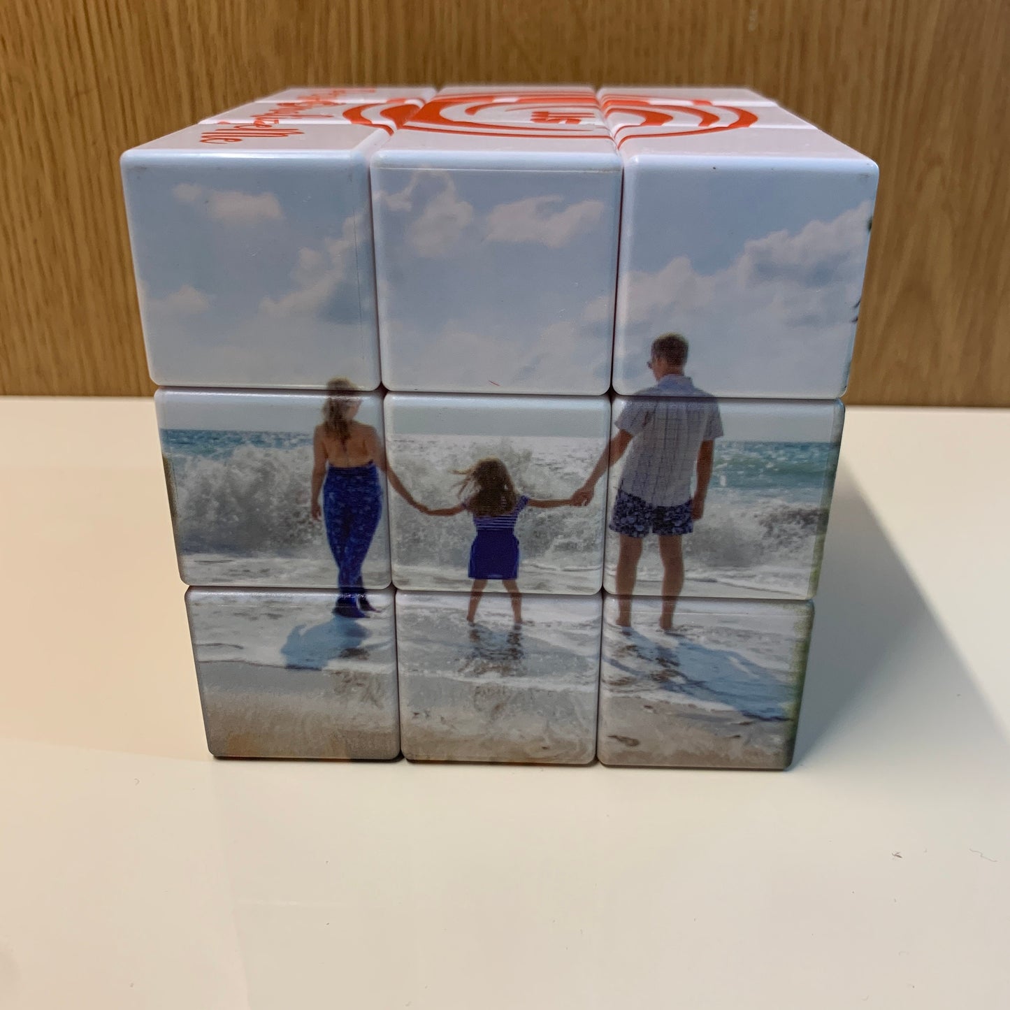7x7cm Personalized Photo Cube with Personalized Stand , Add up to 6 Photos, Perfect Gift for all Occasions
