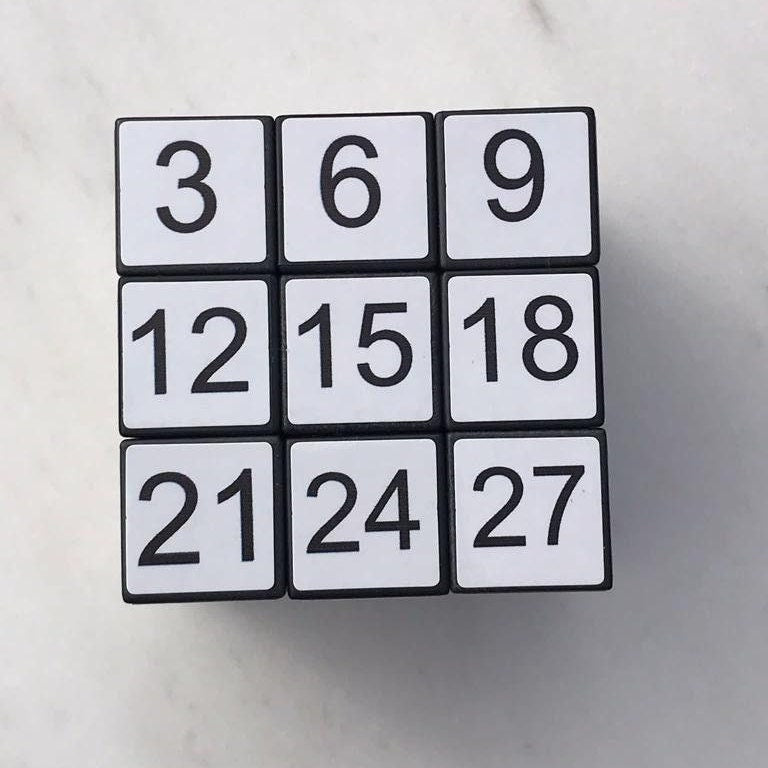 Time Table Cube/Personalized Teaser Cube/Educational Cube/Teaching Block/Mental Challenge Cube
