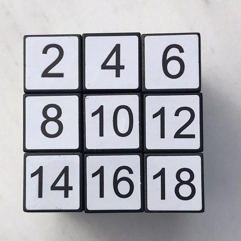 Time Table Cube/Personalized Teaser Cube/Educational Cube/Teaching Block/Mental Challenge Cube