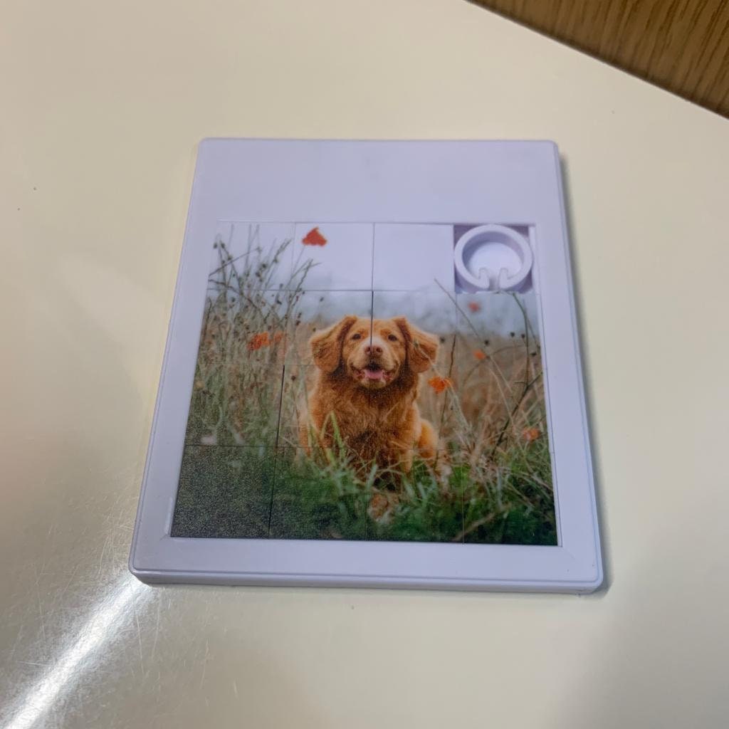 Personalized Tile Slider , Add a Photo and a Personalized Message to make a Perfect Gift for any Occasion, Multiple Size Puzzles Available