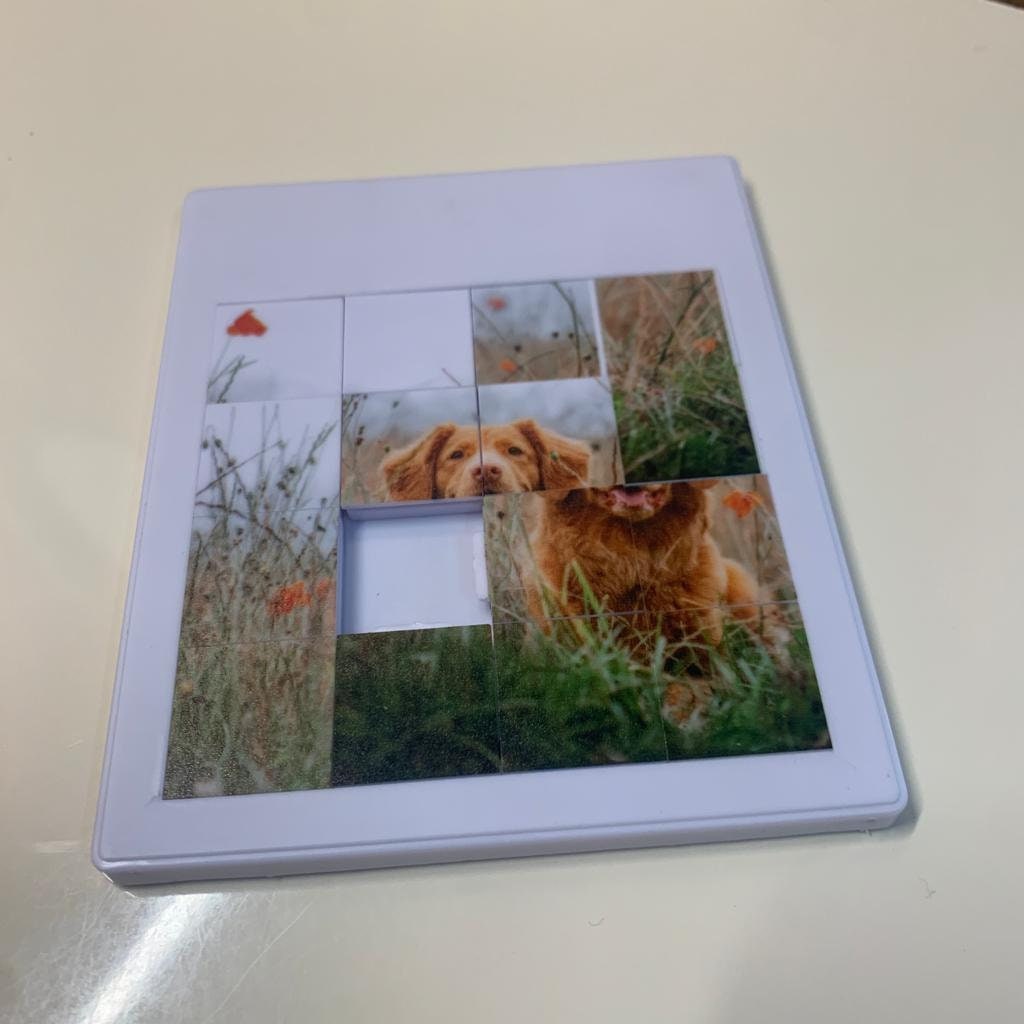 Personalized Tile Slider , Add a Photo and a Personalized Message to make a Perfect Gift for any Occasion, Multiple Size Puzzles Available