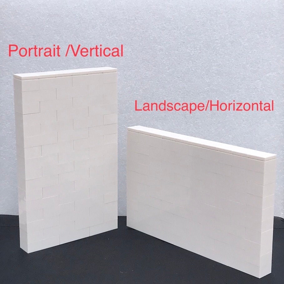Personalized Building Brick Photo Block, - Brick builder; Personalized Photo Tile Block – Photo Tiles , compatible with Lego bricks