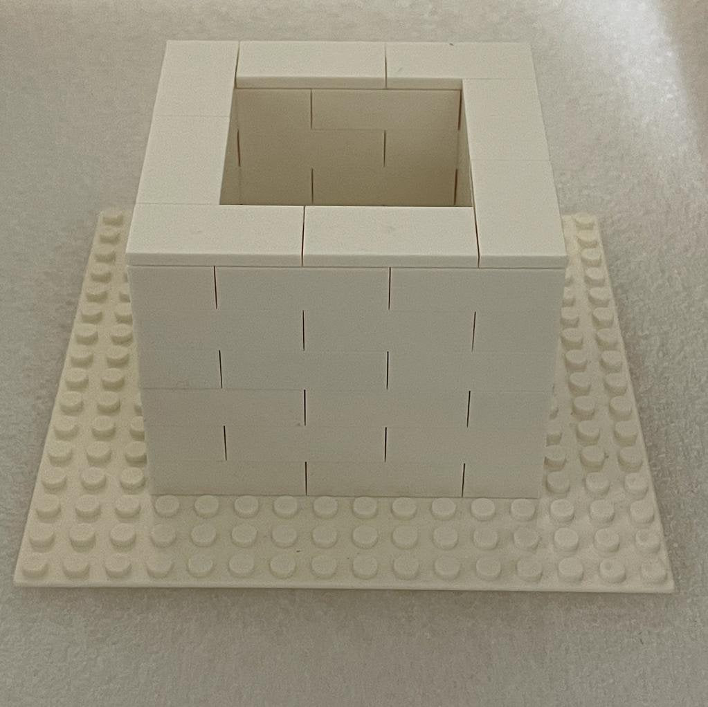 Personalized photo building block pen holder, custom photo brick stand , custom pencil holder, Corporate display set, birthday Gift, desk organizer